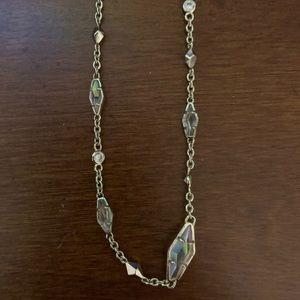 KENDRA SCOTT Adjustable Gold Necklace